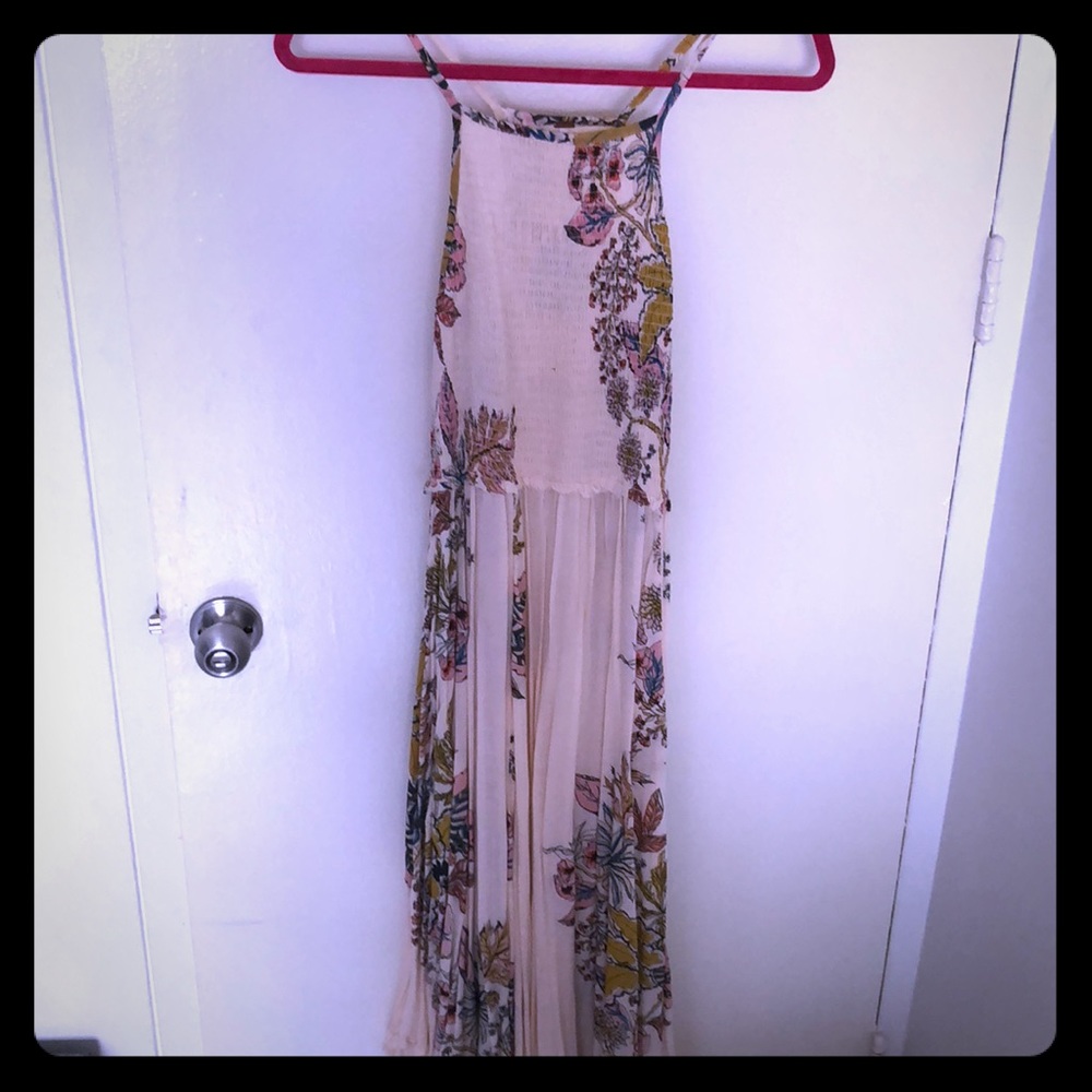 Free People Floral Midi